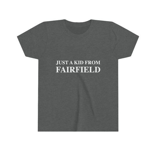 Fairfield Love Unisex Jersey Tank Proceeds help grow Finding Fairfield and Finding Connecticut website and brands.  Click here to return to our home page