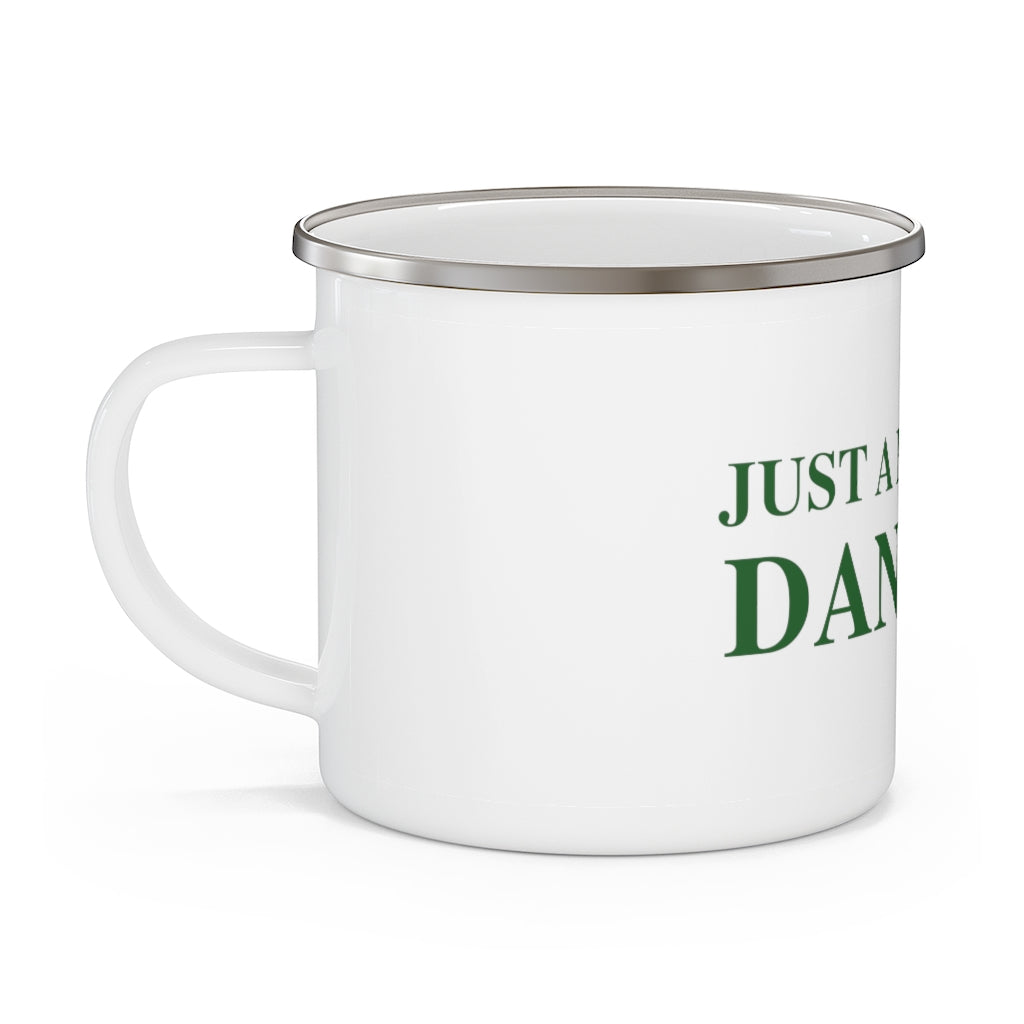 Just a kid from Danbury Enamel Camping Mug