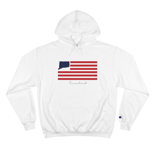 Connecticut flag hooded sweatshirt hoodie 