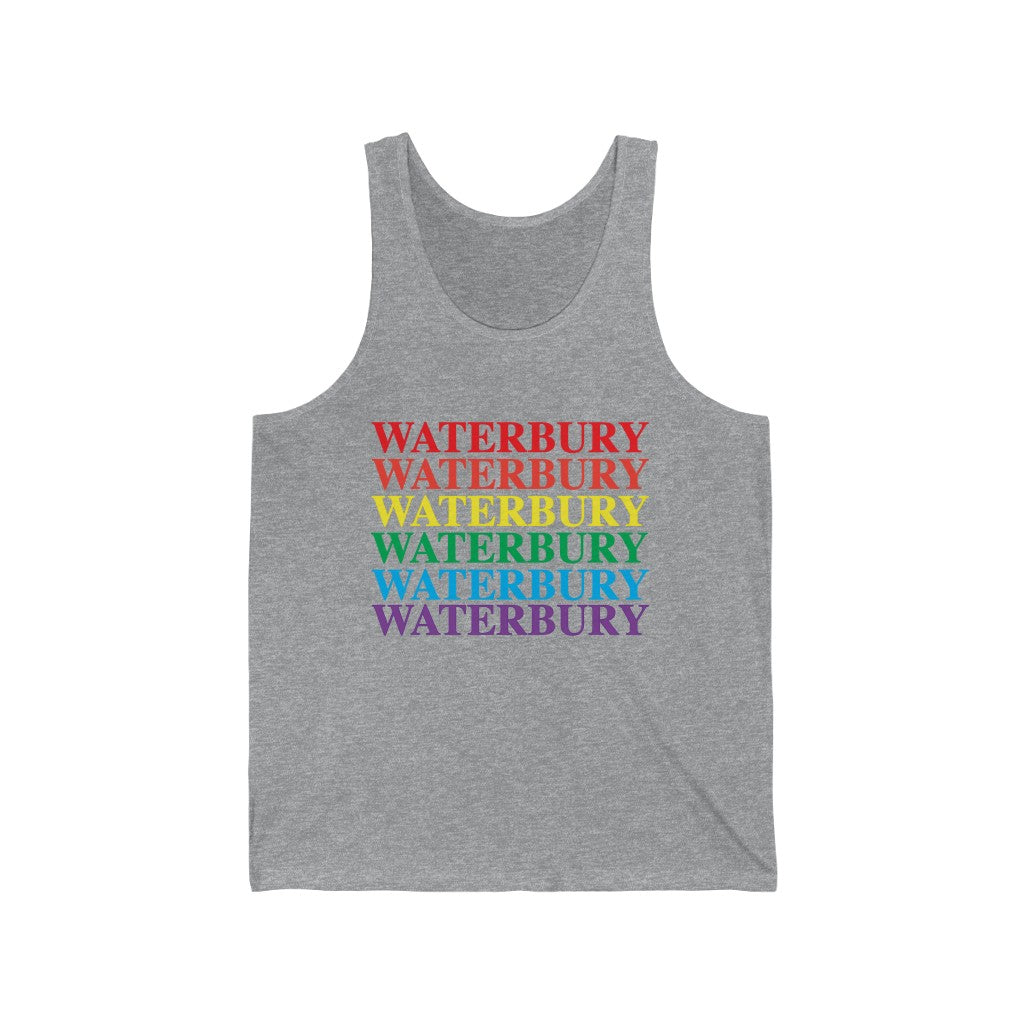 Waterbury Pride Unisex Jersey Tank