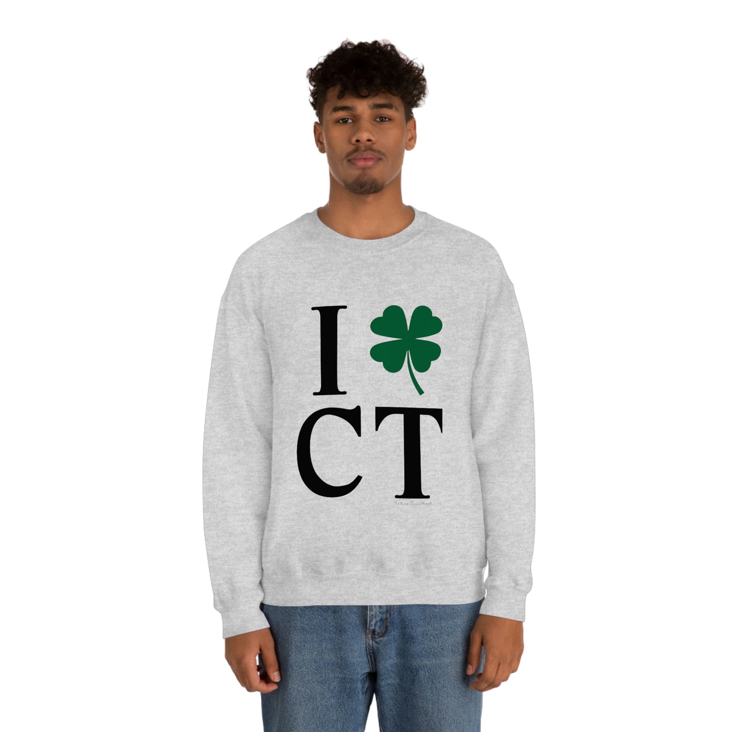 I Clover CT Unisex Heavy Blend™ Crewneck Sweatshirt