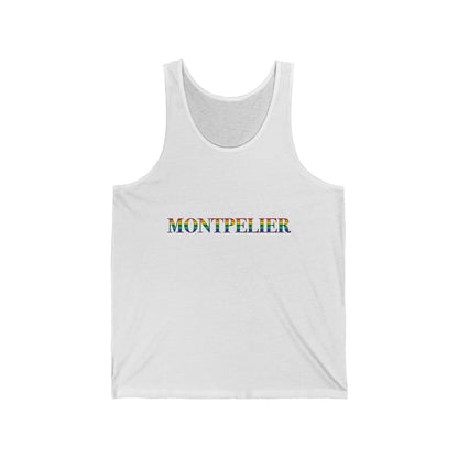 Montpelier Rainbow Unisex Jersey Tank