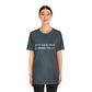 Just a kid from Connecticut Unisex Jersey Short Sleeve Tee