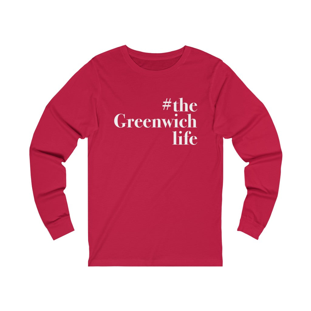 greenwich ct / connecticut long sleeve tee shirt