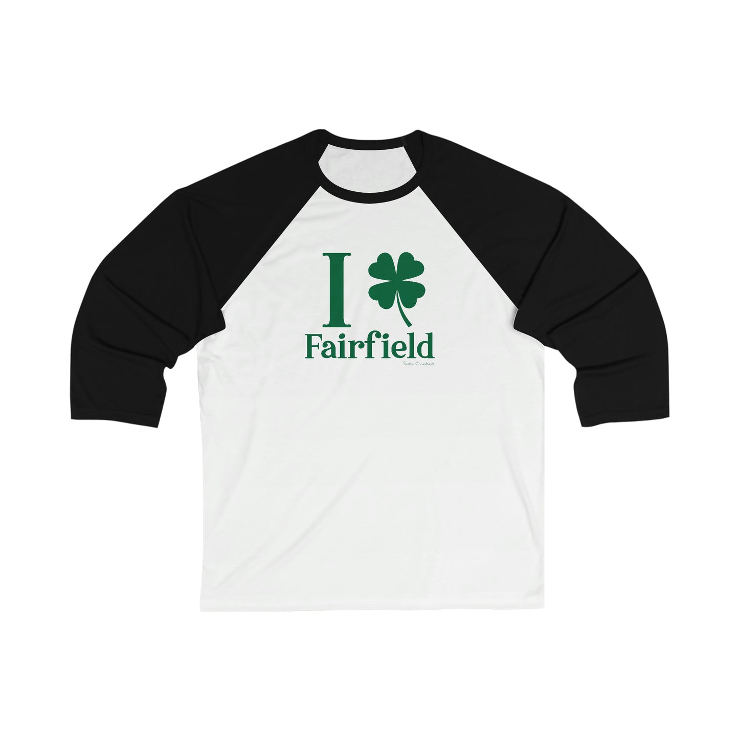 Fairfield Connecticut St. Patrick's Day shirt, I Clover Fairfield