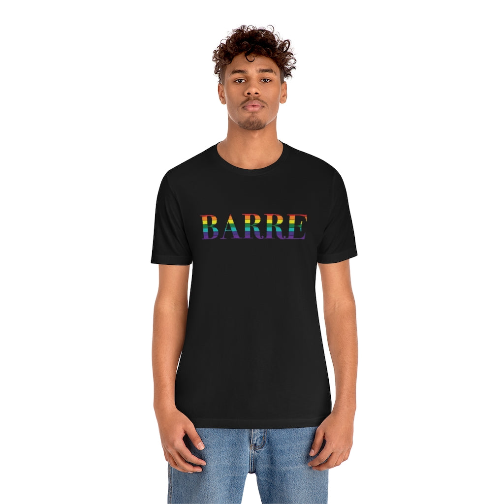 Barre Rainbow Unisex Jersey Short Sleeve Tee