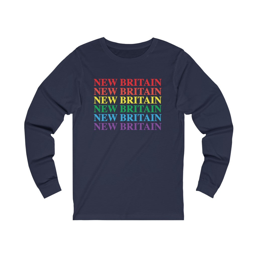 New Britain Pride Unisex Jersey Long Sleeve Tee