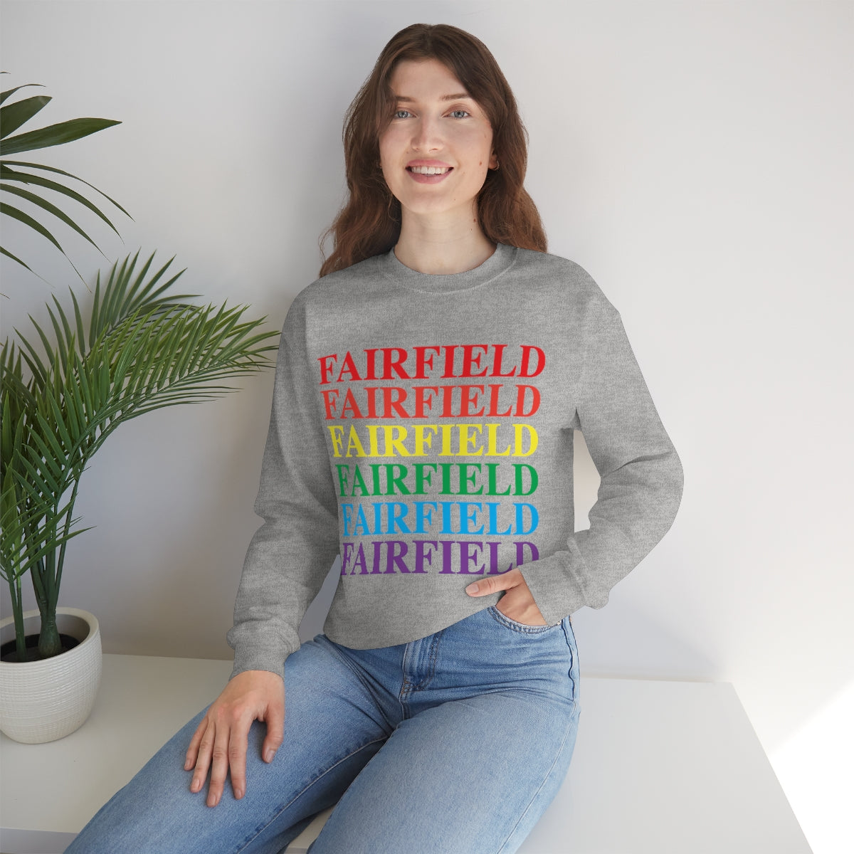 Fairfield Pride Unisex Heavy Blend™ Crewneck Sweatshirt