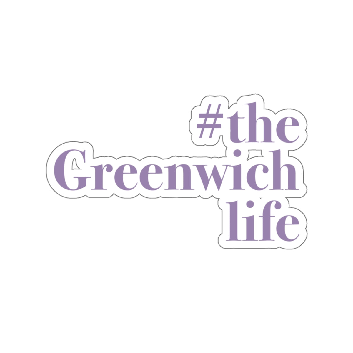 greenwich ct / connecticut stickers 