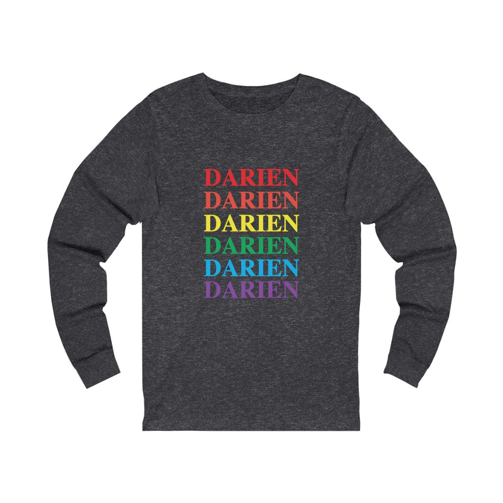 darien pride long sleeve tee shirt 