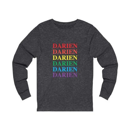 darien pride long sleeve tee shirt 