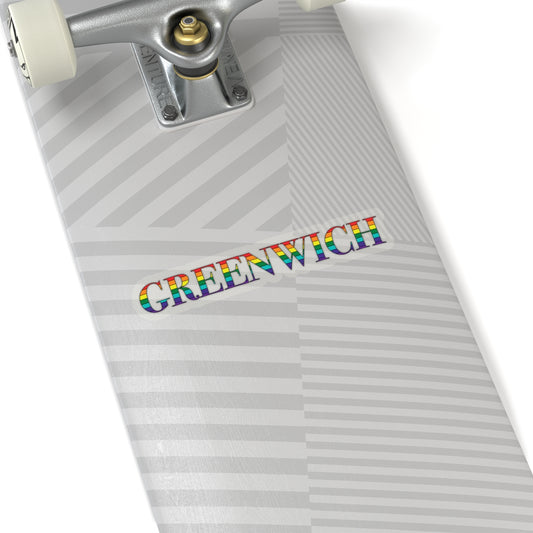greenwich pride sticker 