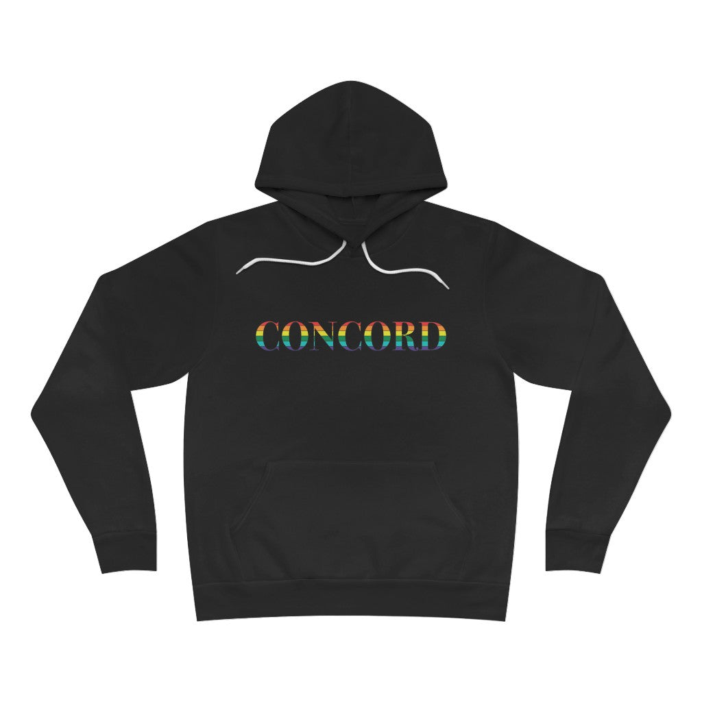 Concord Rainbow Unisex Sponge Fleece Pullover Hoodie