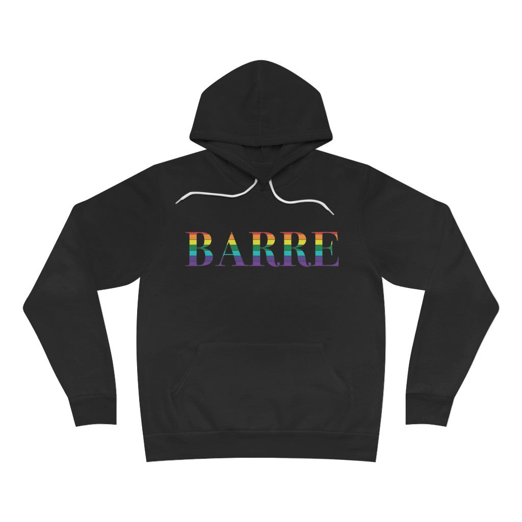 Barre Rainbow Unisex Sponge Fleece Pullover Hoodie