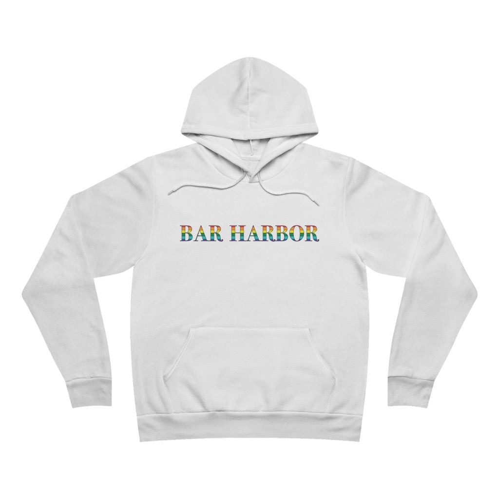 Bar Harbor Rainbow Unisex Sponge Fleece Pullover Hoodie