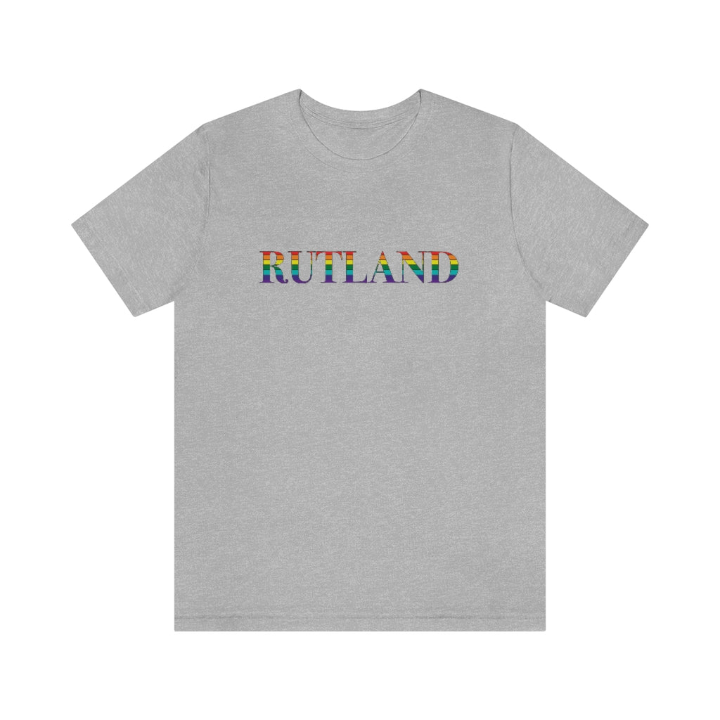 Rutland Rainbow Unisex Jersey Short Sleeve Tee