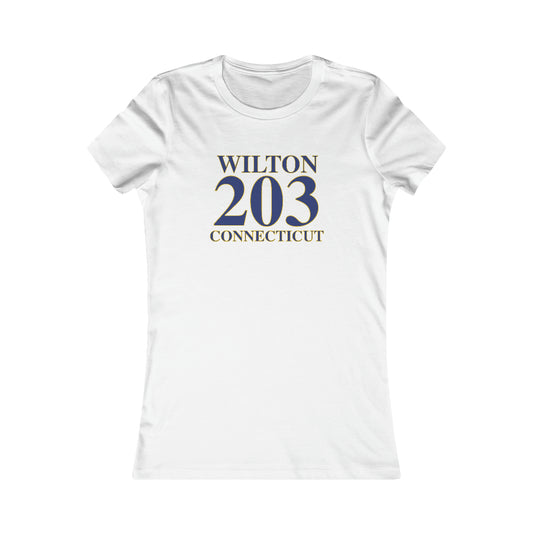 Wilton 203 Connecticut Women's Favorite Tee