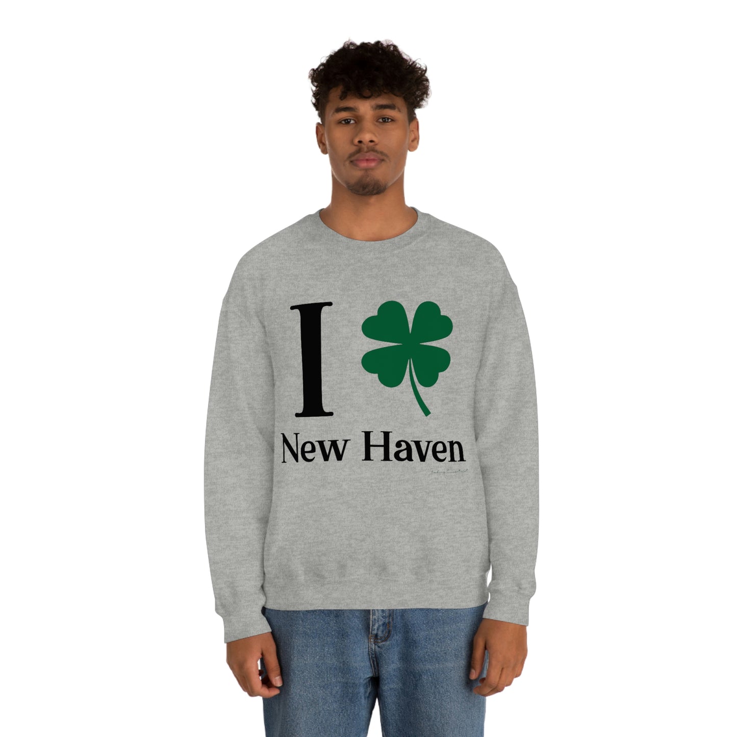 I Clover New Haven Unisex Heavy Blend™ Crewneck Sweatshirt