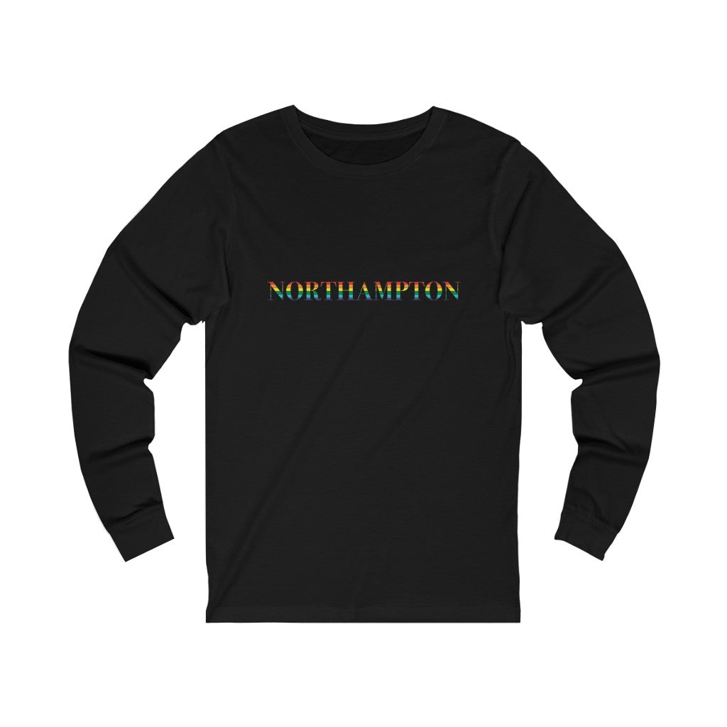 Northampton Rainbow Unisex Jersey Long Sleeve Tee