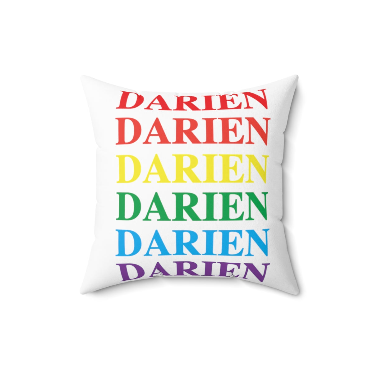 Darien Pride Spun Polyester Square Pillow