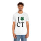 I Clover CT Unisex Jersey Short Sleeve Tee