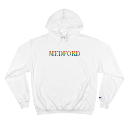 Medford Rainbow  Champion Hoodie