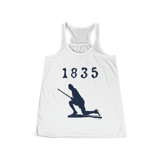 1835 Westport - Large Minuteman Women's Flowy Racerback Tank