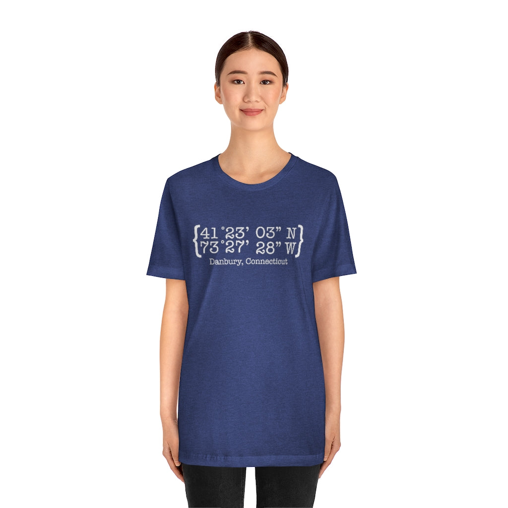 Danbury Coordinates Unisex Jersey Short Sleeve Tee