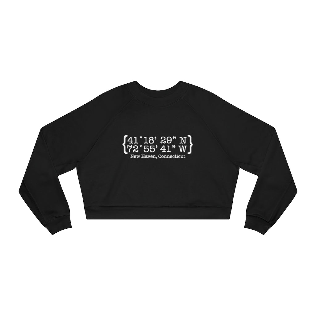 New Haven Coordinates Women's Cropped Fleece Pullover