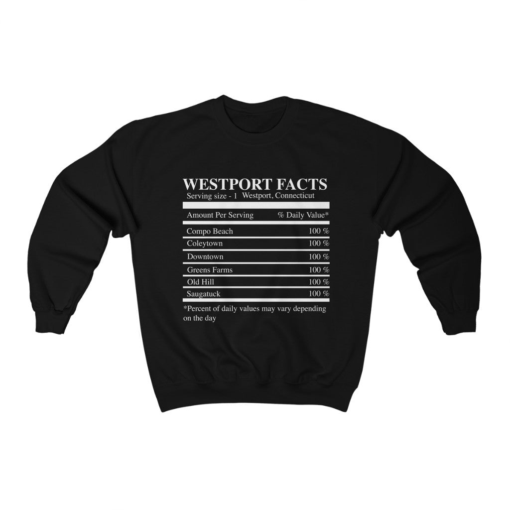 Westport facts sweatshirt