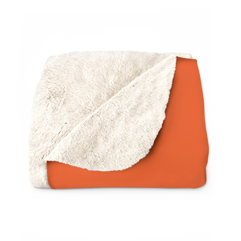 Just a kid from Ridgefield Sherpa Fleece Blanket