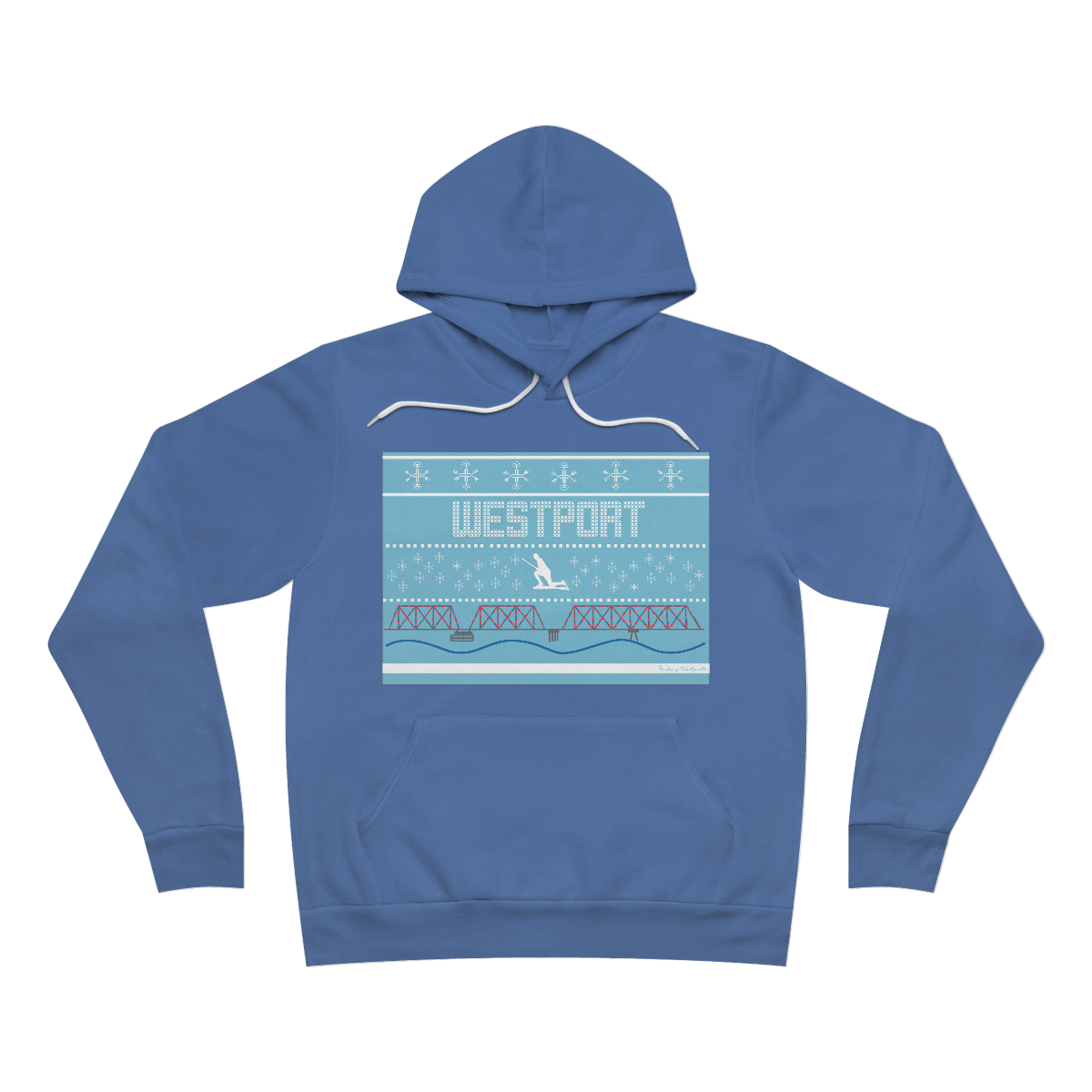 Westport Ugly Holiday Unisex Sponge Fleece Pullover Hoodie