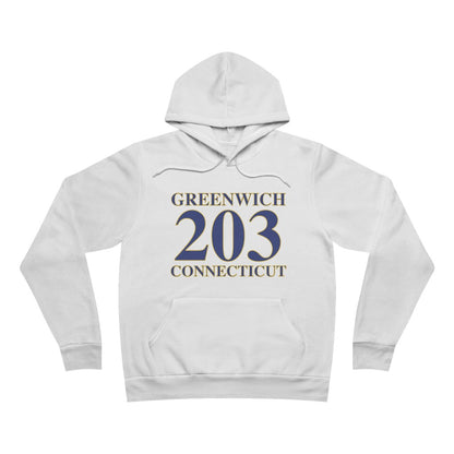 Greenwich Connecticut hooded sweatshirt or hoodie, 203 