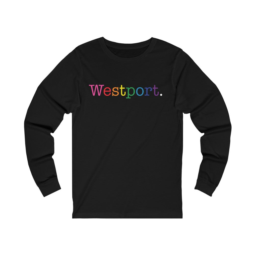 westport pride long sleeve tee shirt