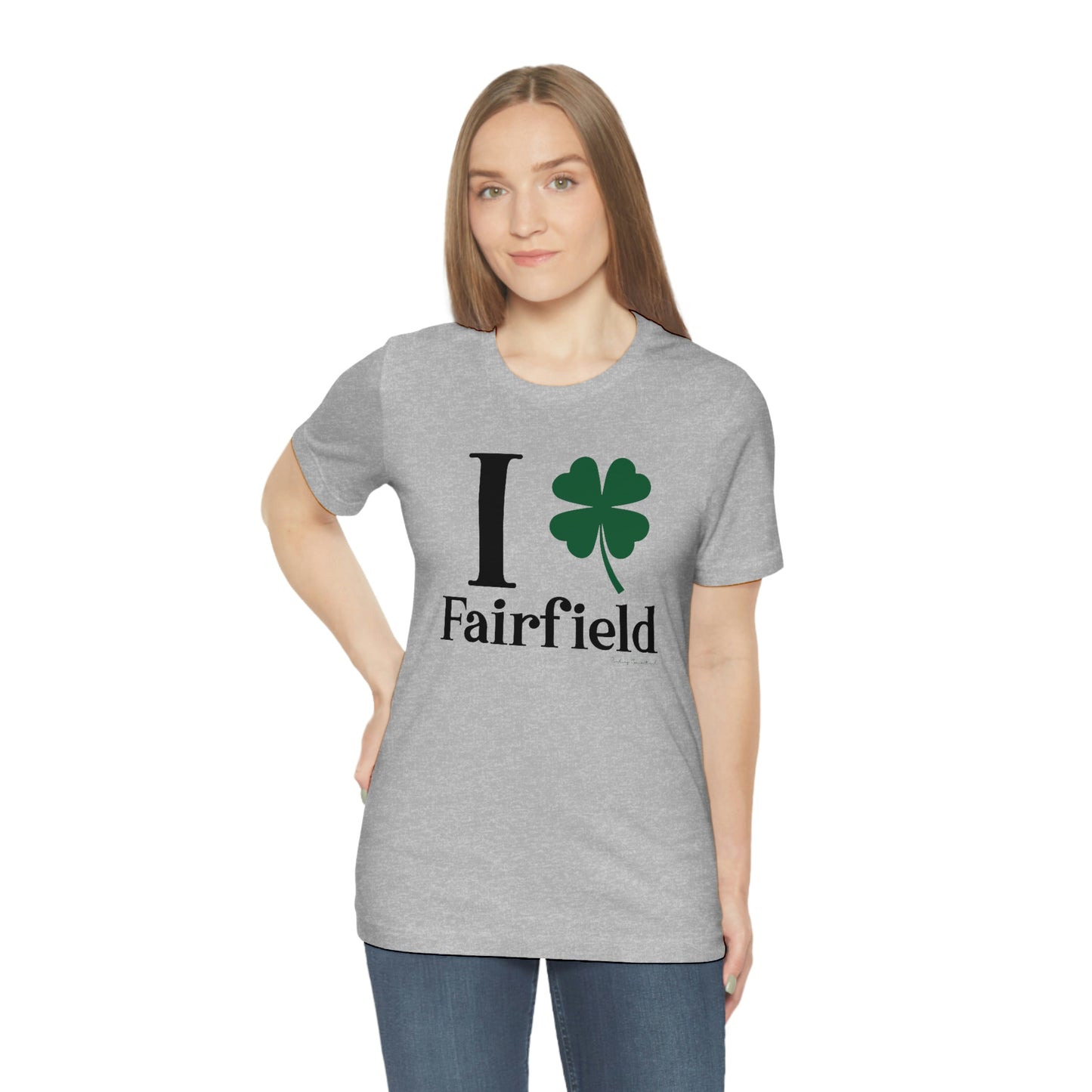 I Clover Fairfield  Unisex Jersey Short Sleeve Tee