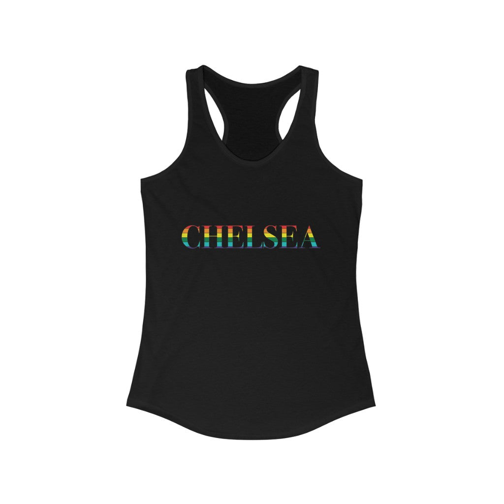 Chelsea Rainbow Women's Ideal Racerback Tank