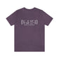 Darien Coordinates Unisex Jersey Short Sleeve Tee