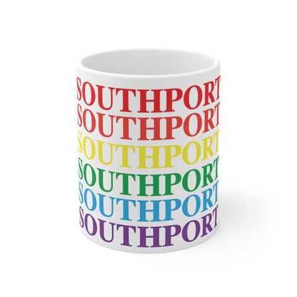 Do you have Southport Pride? Southport, Connecticut apparel and gifts including mugs including LGBTQ inspired tote bags. 10% of pride sales are donated to a Connecticut LGBTQ organization. Free shipping! 