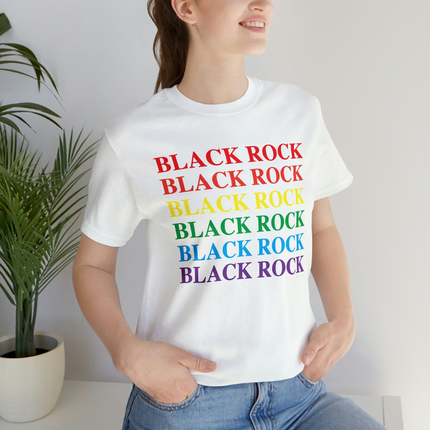 Black Rock Pride Unisex Jersey Short Sleeve Tee