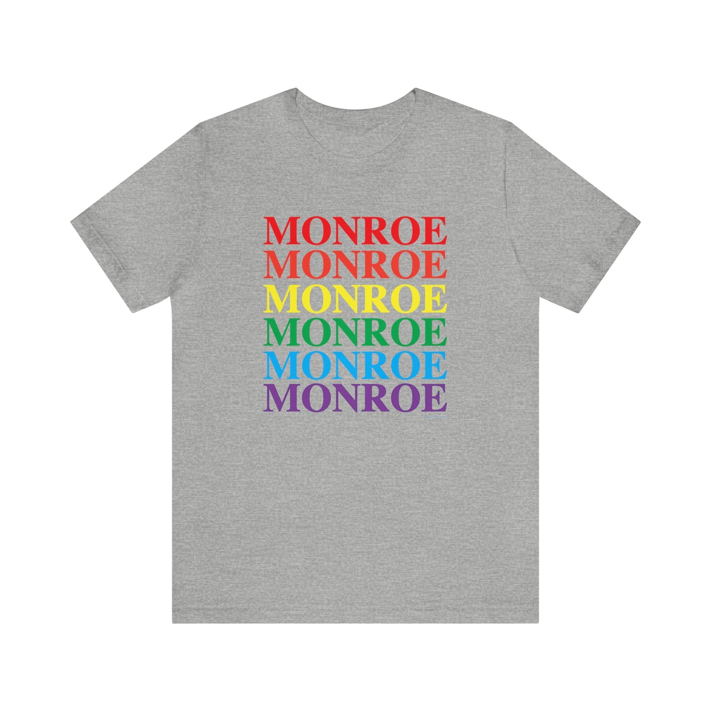 Monroe Pride Unisex Jersey Short Sleeve Tee