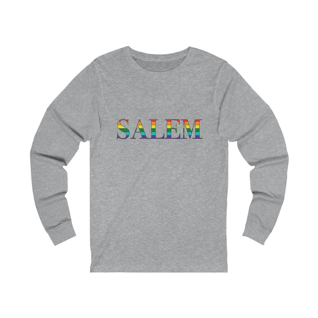 Salem Rainbow Unisex Jersey Long Sleeve Tee