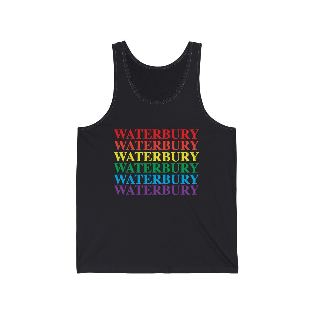 Waterbury Pride Unisex Jersey Tank