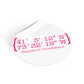 Stamford Coordinates Round Vinyl Stickers