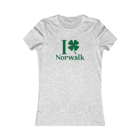 Norwalk Connecticut St. Patrick's Day shirt, I Clover Norwalk