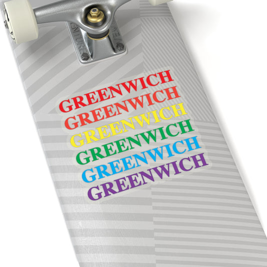 greenwich pride sticker 