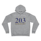 203 bridgeport connecticut hooded sweatshirt hoodie
