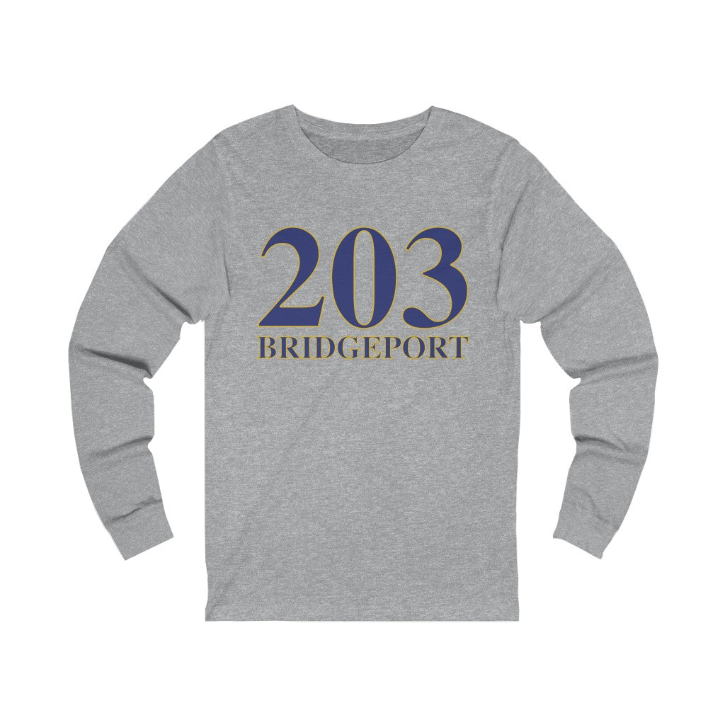 203 bridgeport connecticut long sleeve tee shirt