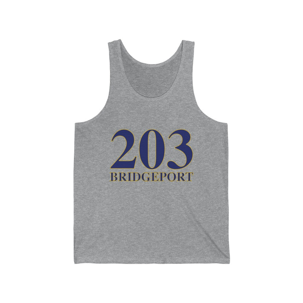 203 bridgeport connecticut unisex tank top 
