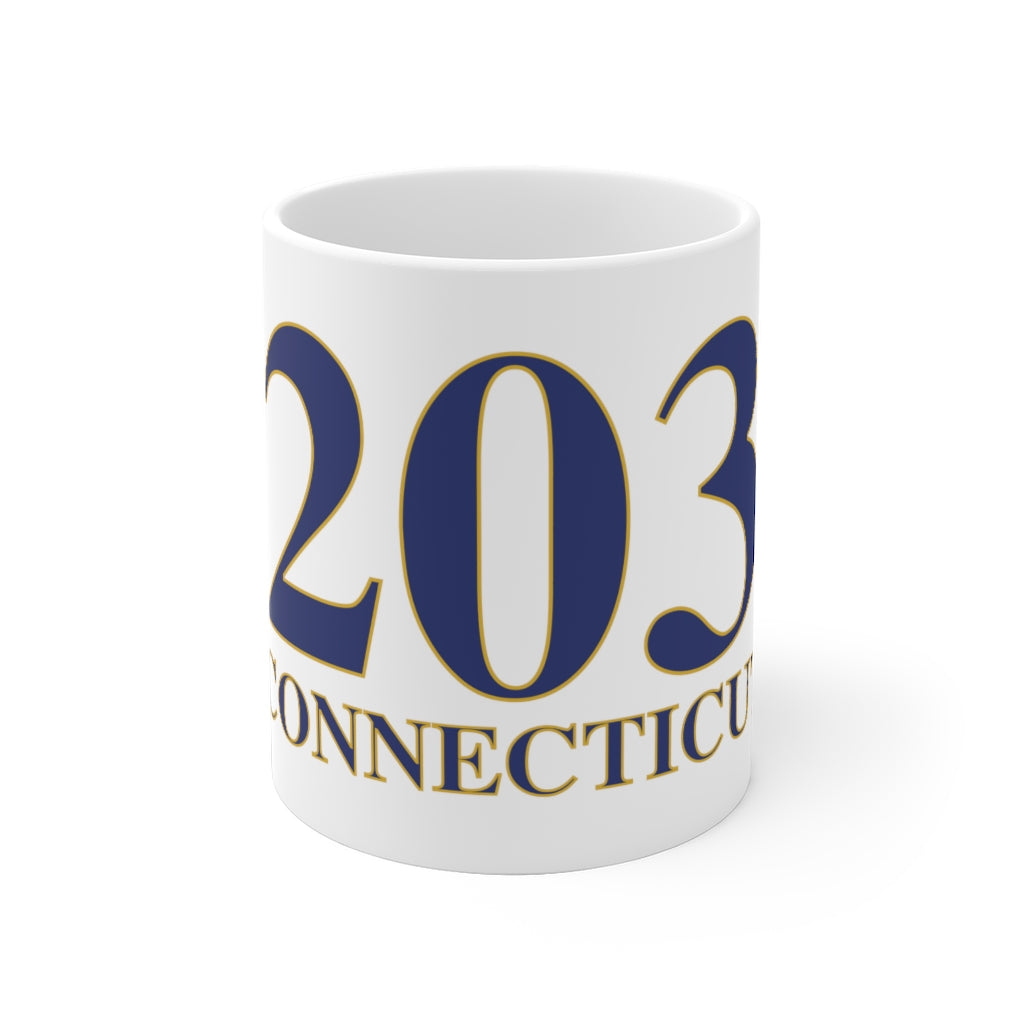 203 Connecticut  mug // ct / Finding Connecticut