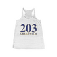 greenwich ct / connecticut women's tank top shirt 

203 Greenwich // Greenwich CT flowy tank top shirt // finding connecticut 